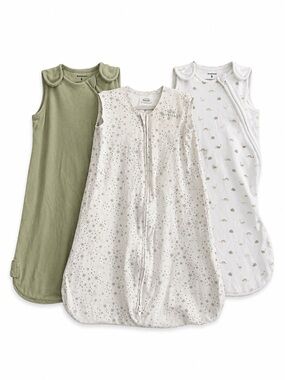 Size S (0-6M) KeaBabies HALO SleepSack Baby Sleep Sack Lot of 3 Organic Cotton